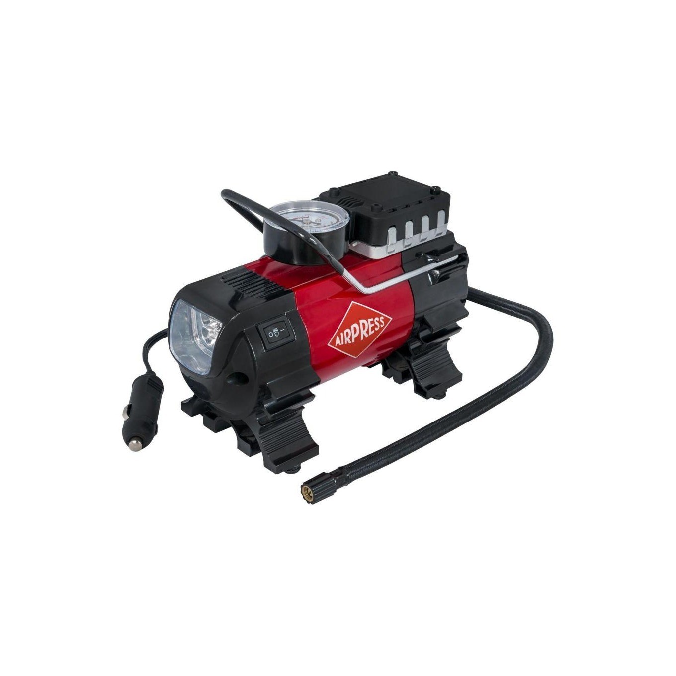 Airpress Kolbenkompressor - Ap 36950 - 12 V - 6,5 Bar - Zigarettenanzünder - Bild 2