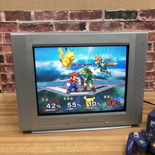 2003 Advent 20" Q2035A Component S-Video Stereo CRT TV for Retro Gaming