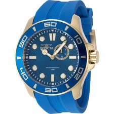 Reloj Hombre Invicta Pro Diver LATAM Exclusivo Cuarzo Azul Correa Silicona 49270