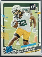 2023 Panini Donruss Lew Nichols III Rated Rookie #335 RC