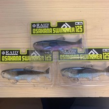 Raid Japan Osakana Swimmer 125 Fishing Lure, Used, Easy to Fish