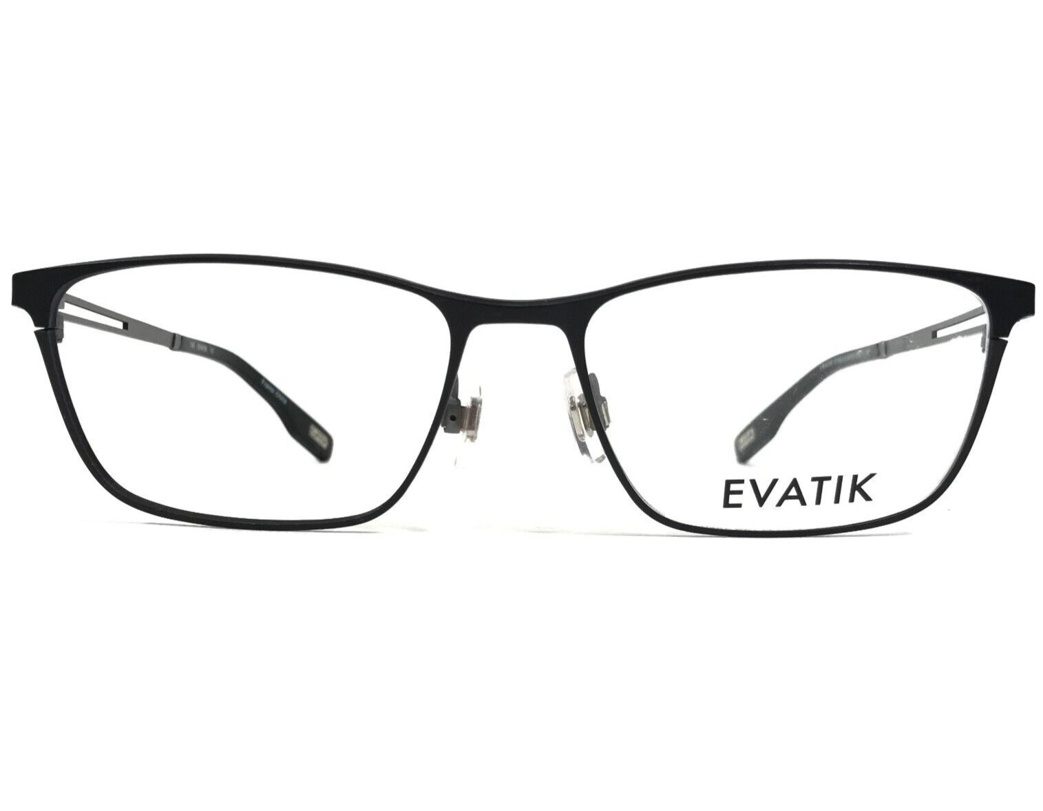 Оправа для очков Evatik 9185 col.M103 Черно-серая прямоугольная с полной оправой 56-17-145