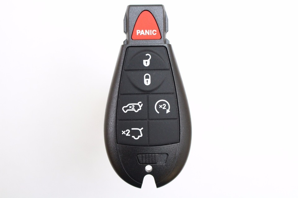 SaverRemotes 5 Button Key Fob Compatible for 2008 2009 2010 Jeep Grand Cherokee
