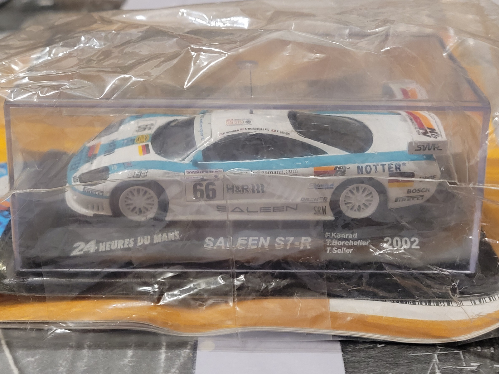 Saleen S7-R 2002 1/43 Altaya IXO Voiture Miniature 24 Heures du Mans 66