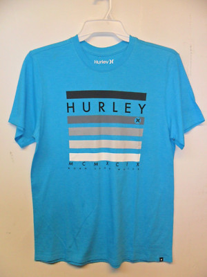 HURLEY Men's S/S T-Shirt - STR8 BARS - HCYA - Medium - NWT - LAST ONE