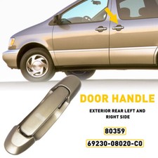 Door Handle Outer Sliding Rear or Right Left ...