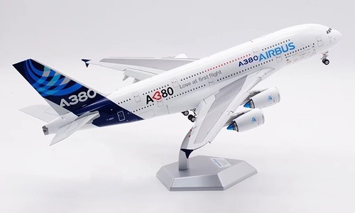1:200 SQ Wings Diecast Aircraft INDUSTRIE colore casa A380 F-WWDD alette giù - Foto 2 di 11