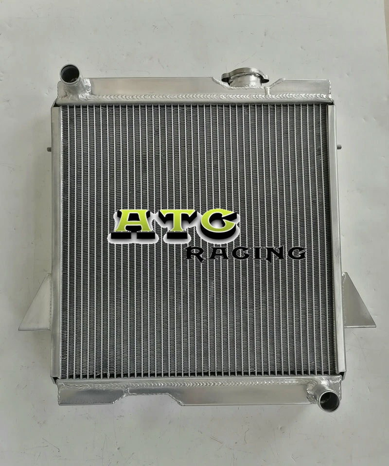 5 Row Aluminum Radiator +Fan For Triumph TR6 TR 6 1969-1974 &TR250 TR 250 67 68 - Image 2 of 4