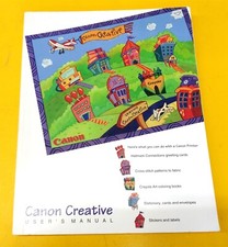                 Canon Creative User's Manual Book