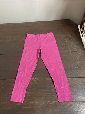 365 Kids From Garanimals Girls Size 6 Pink Shimmer Sparkle Leggings NWOT