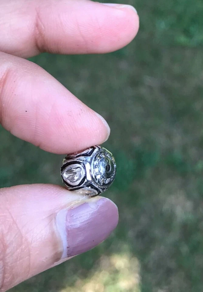 RoseCut Diamond Ball Beads 925 Silver Pave Diamond Beads For Jewelry Making. - Image 2 of 4