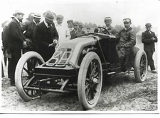 postcard grand prix de la sarthe 1906 postcard renault 21x15 postcard 8.5"x 6" 
