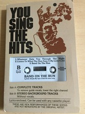POCKET SONGS - 'BAND ON THE RUN' - BACKING TRACK CASSETTE!