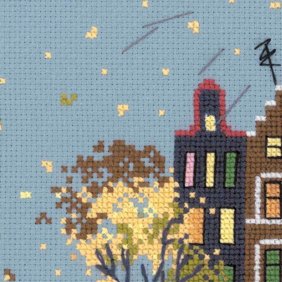 RIOLIS Counted Cross Stitch Kit 5"X6.25"-Calf With A Bell (10 Count