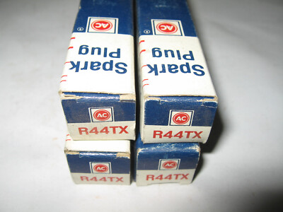 ACDelco R44TX Copper Core Spark Plug, Made in USA, New Old Stock, Pack of 4