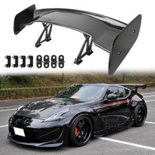 57 Inch Rear Trunk Spoiler Racing Tail Wing Gt-style Gloss For Nissan 370z 350z