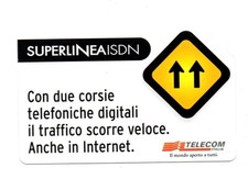 SCHEDA TELEFONICA TELECOM - SUPERLINEA ISDN