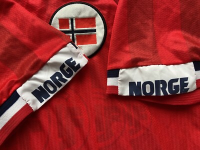 NORWAY 1998 1999 HOME FOOTBALL SHIRT SOCCER JERSEY UMBRO sz XL MEN
