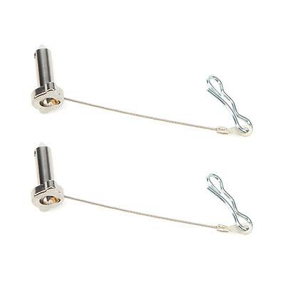 Ti22 TIP6116, Aero Wing Tree Pin Kit 1/4X5/8 Pair Titanium Performance Parts