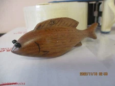 DICK DON TRUDELL ICE FISHING SPEARING DECOY CONTEMPORARY XMAS ORNAMENT 6