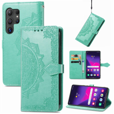 For Samsung Galaxy Note20 M80S M60S M54 J6 2018 Luxury Leather Wallet Phone Case