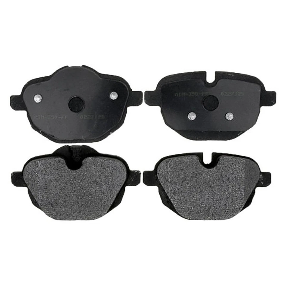 Комплект задних металлических тормозных колодок для 2011-2016 BMW 535i xDrive - Raybestos Element3 - Изображение 2 из 3