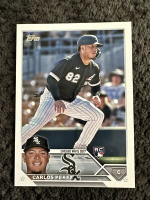 2023 Topps Series 2 CARLOS PEREZ Rookie Advanced Stats Variation /300 RC #452