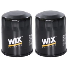 Wix Pair Set of 2 Engine Motor Oil Filters for Acura Honda Hyundai Infiniti