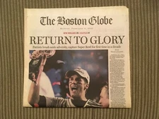 2015 Feb 2nd Boston Globe Full Paper Patriots Seahawks SB #49 Tom Brady MVP