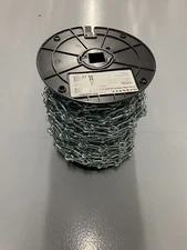 Campbell 3/0 Lock Link Sgl  Loop Chain, 0.15" Dia, 405 Lb Load Cap,125 ft Spool