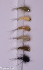 Fliegentom Universalnymphenset - 6 Stück