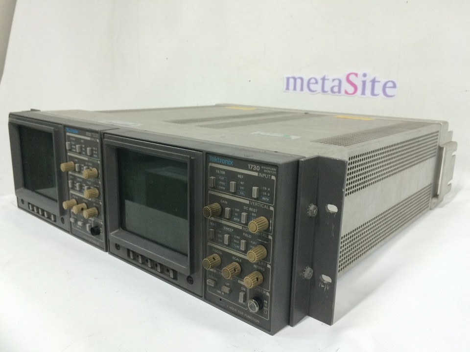 TEKTRONIX 1731 WAVEFORM Monitor + Wfm601A Serial Component Video EUR 289,00 - FR