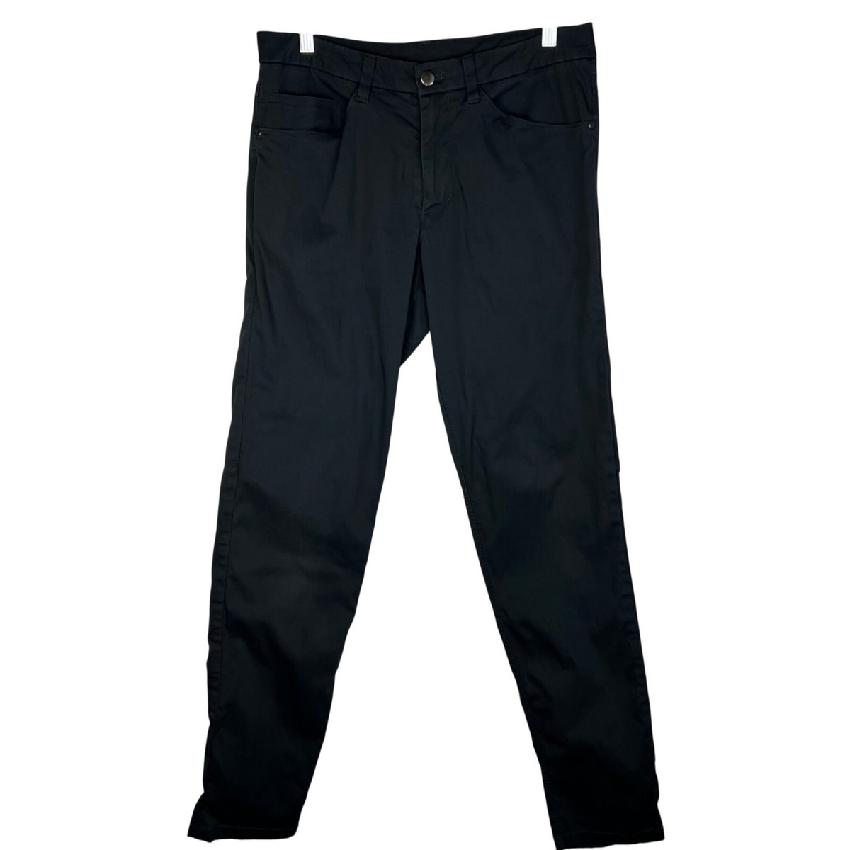 Lululemon ABC Pant Slim Swift Cotton in Melanite Size 30