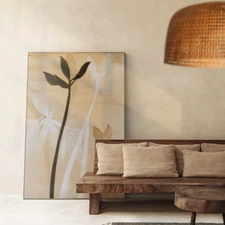 hand-painted Flower Oil Painting Abstract Decorative Painting Peony Entrance