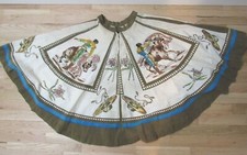 Vintage Londy of Mexico 50's MEXICAN Novelty Matador Print Circle Skirt size 12