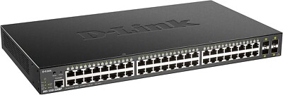 DGS-1250-52X/E D-Link DGS 1250-52X Switch Smart 48 x 10/100/1000 + 4 10 Giga ~D~
