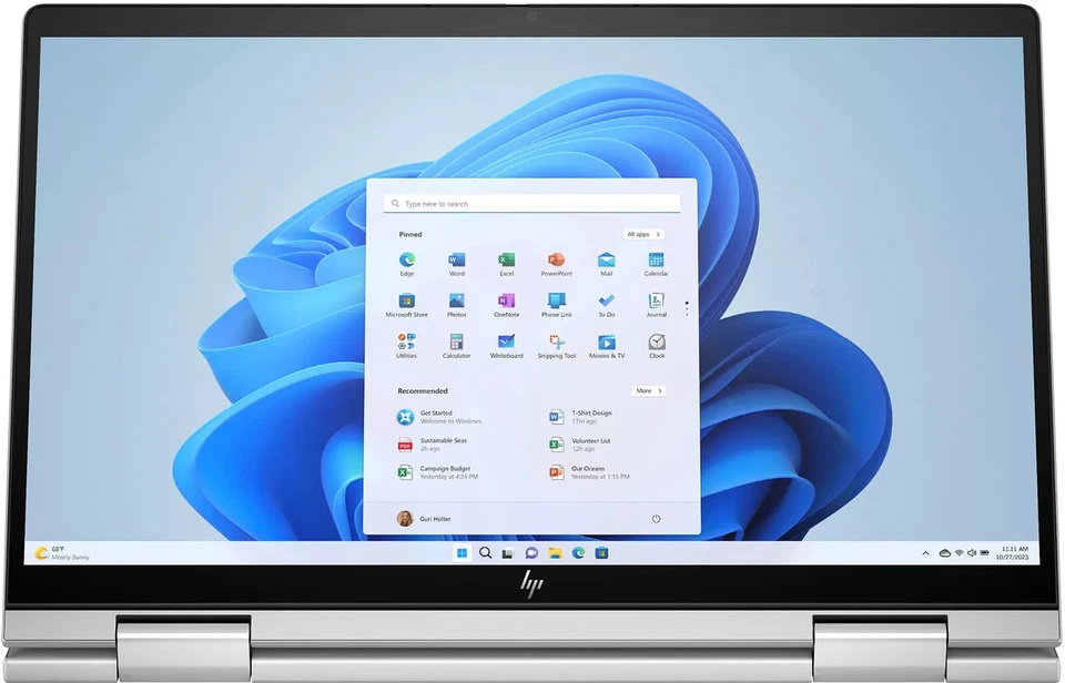 New HP ENVY x360 2-in-1 14" FHD Touch Core 7 150U 16GB 4TB SSD FPReader Webcam - Image 4 of 4