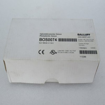 one New BALLUFF BLE 18M-BA-1LT-S4-C Photoelectric sensor Quality assurance
