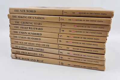 The LIFE History of the United States Time-Life Books Volumes 1-10 Hardcover Set