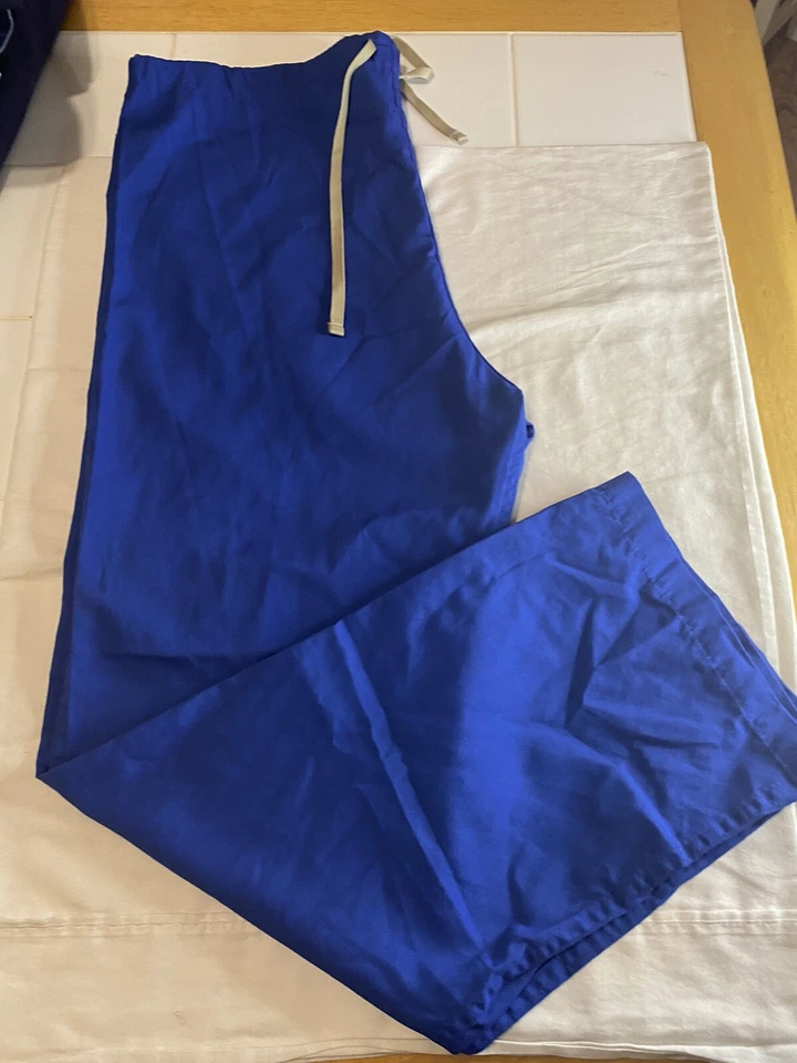 EWC Medical Uniform Scrub Bottom Blue Medium - Image 2 of 4