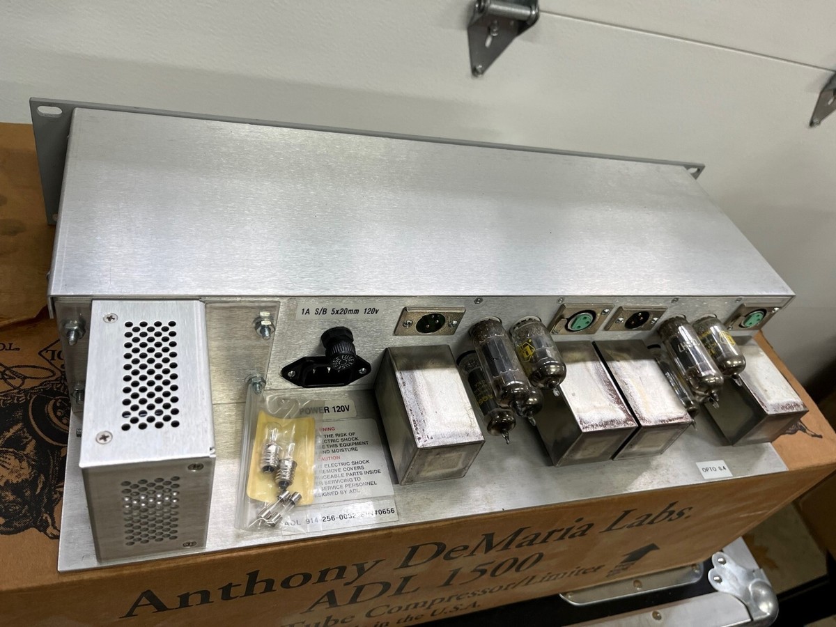 Anthony DeMaria Labs ADL 1500 Tube Compressor - Vintage Rare | eBay