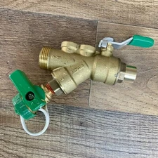 Nexus UltraY 3/4" Y-Strainer 3/4" FPT Union End and accessory ports new