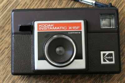 VINTAGE KODAK INSTAMATIC X-15F CAMERA 126 FILM | eBay