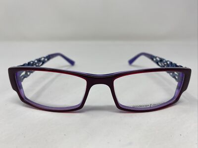 Prodesign Denmark Japan 5617 C.3832 53-16-135 Red/Purple Eyeglasses Frame J882