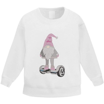 'Self-balancing Scooter Gonk' Kid's Sweatshirt / Sweater / Jumper (KW036607)