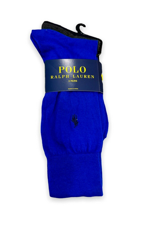 Polo Ralph Lauren Textured Dress Socks 3 PairMulticolor 10-13 4590₽