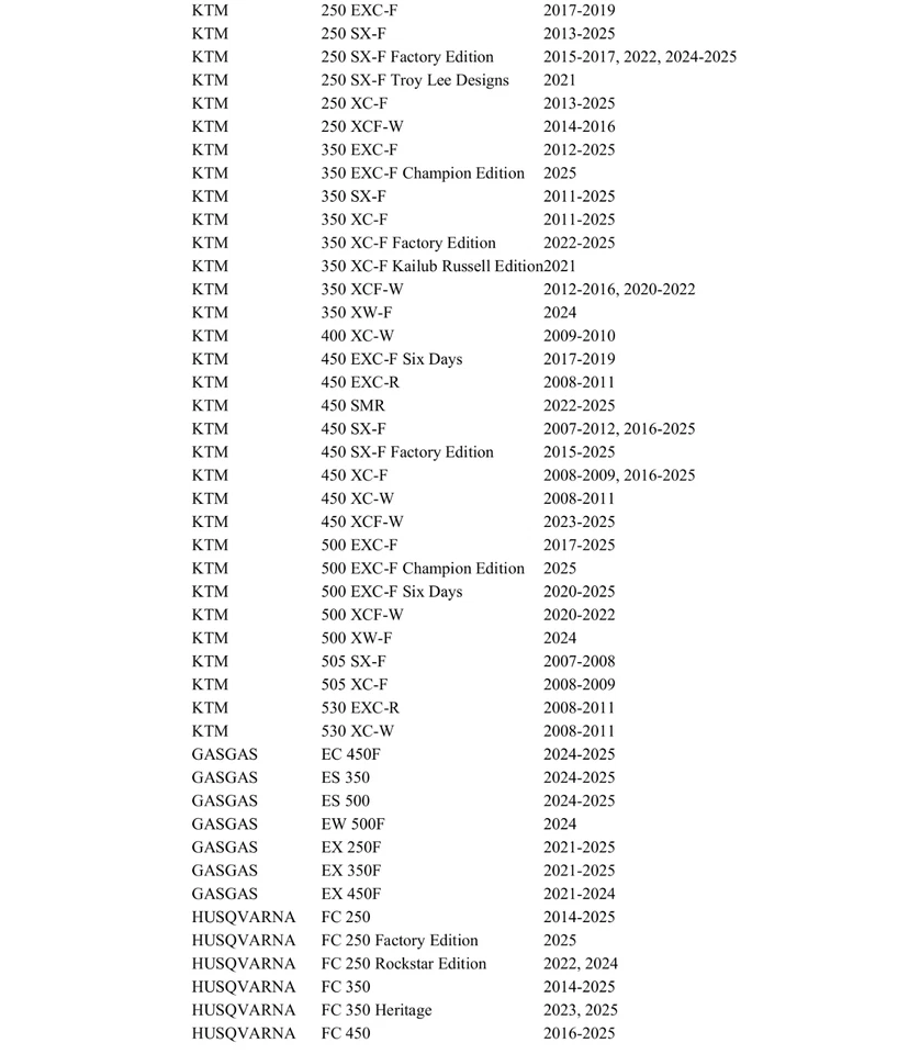 Tusk First Line Oil Filter 5 Pack Compatible with KTM 350/250/450 SX-F/XC-F Foto 3 de 3