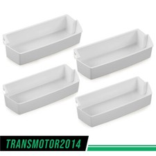 Shelf Bin Compatible with Kenmore Whirlpool Refrigerator 4 Packs White