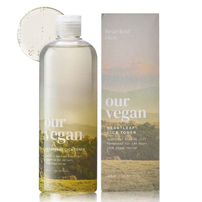MANYO FACTORY Our Vegan Heartleaf Cica Toner - 400ml - Korea Beauty