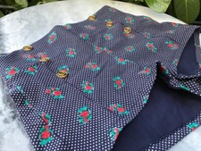 Vintage Shorts Rockabilly Rosen Anker L /38 P&uuml;nktchen Kurze Hose AE2